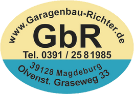 Logo - Garagenbau Richter